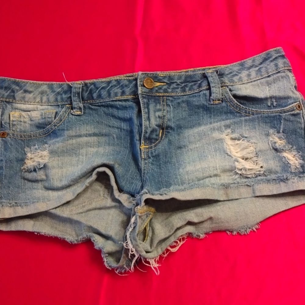 ZCO Jeans Denim Blue Jean Shorts Women's Juniors Size 13